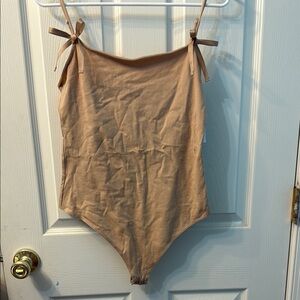 Tan bodysuit